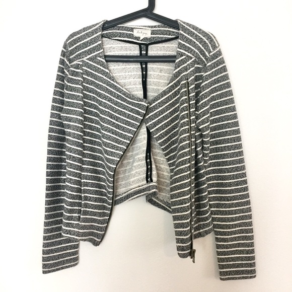 Lou & grey asymmetrical zip motto jacket s… - Picture 5 of 15